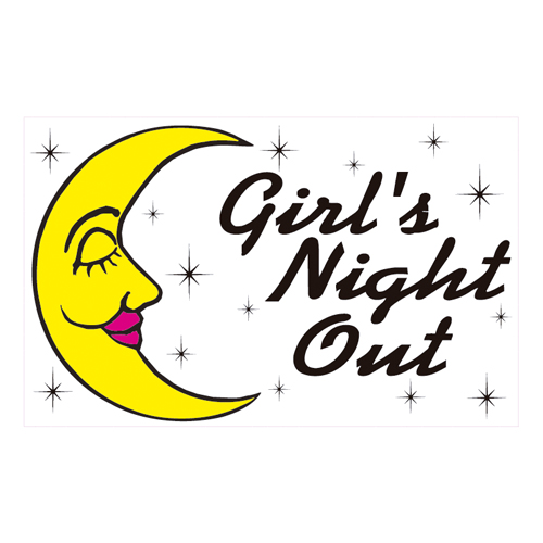 Download vector logo girl s night out EPS Free