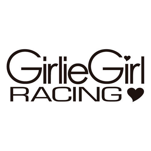 Download vector logo girlie girl racing Free