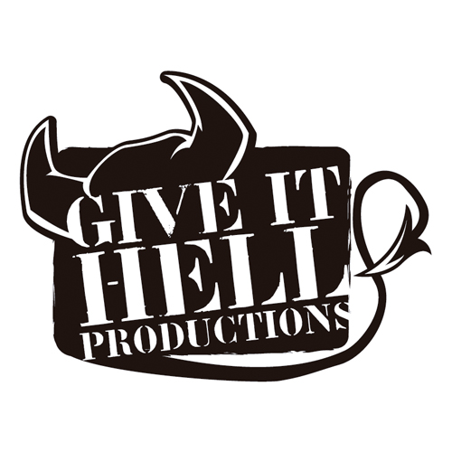Download vector logo give it hell productions Free