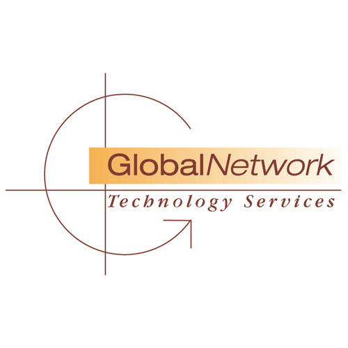 Download vector logo globalnetwork technology services Free