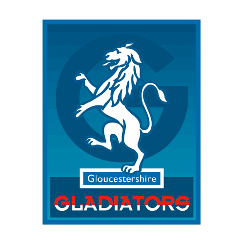 Download vector logo gloucestershire gladiators Free