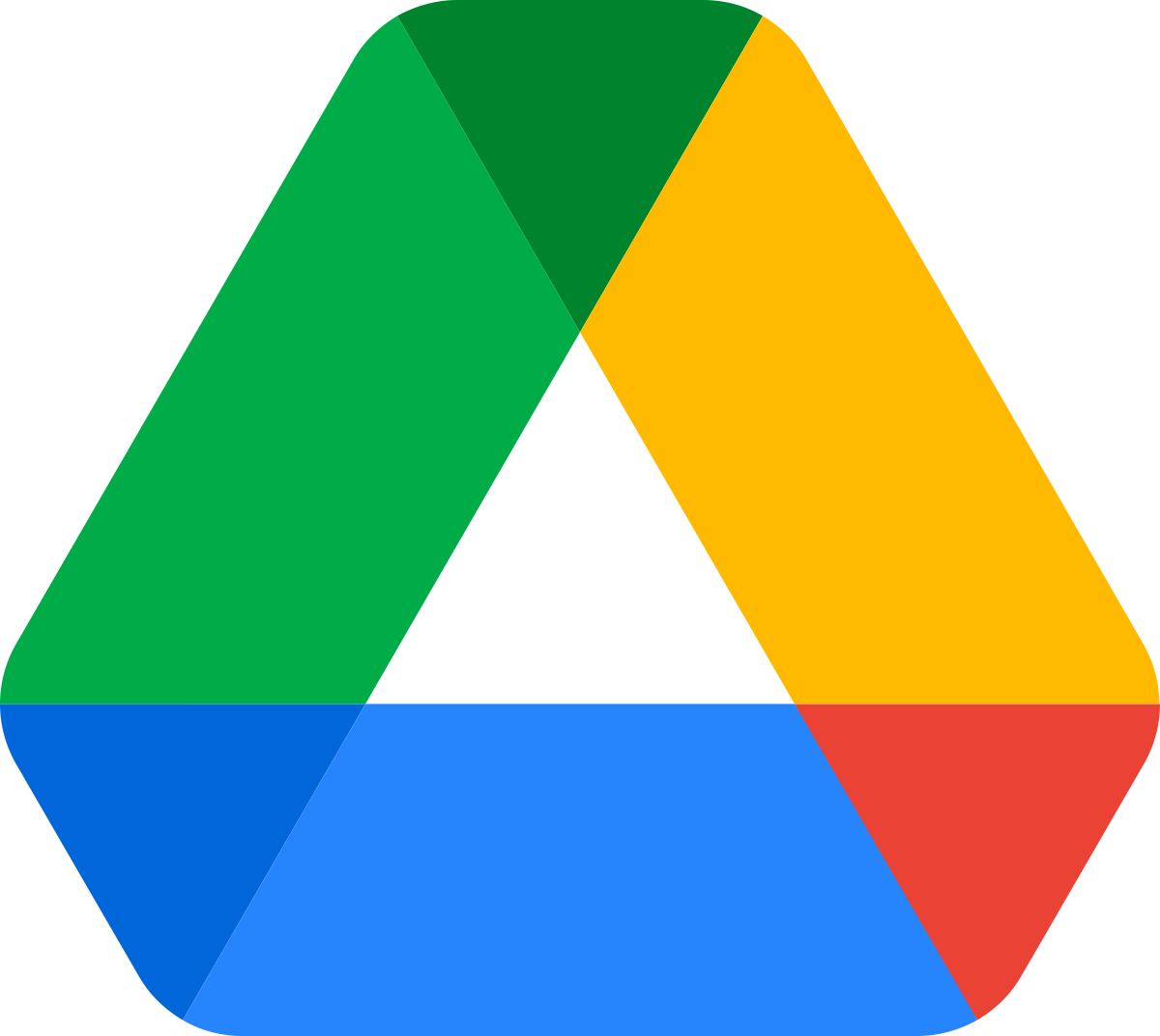 Logo Google Drive en formato EPS - Vector Gratis