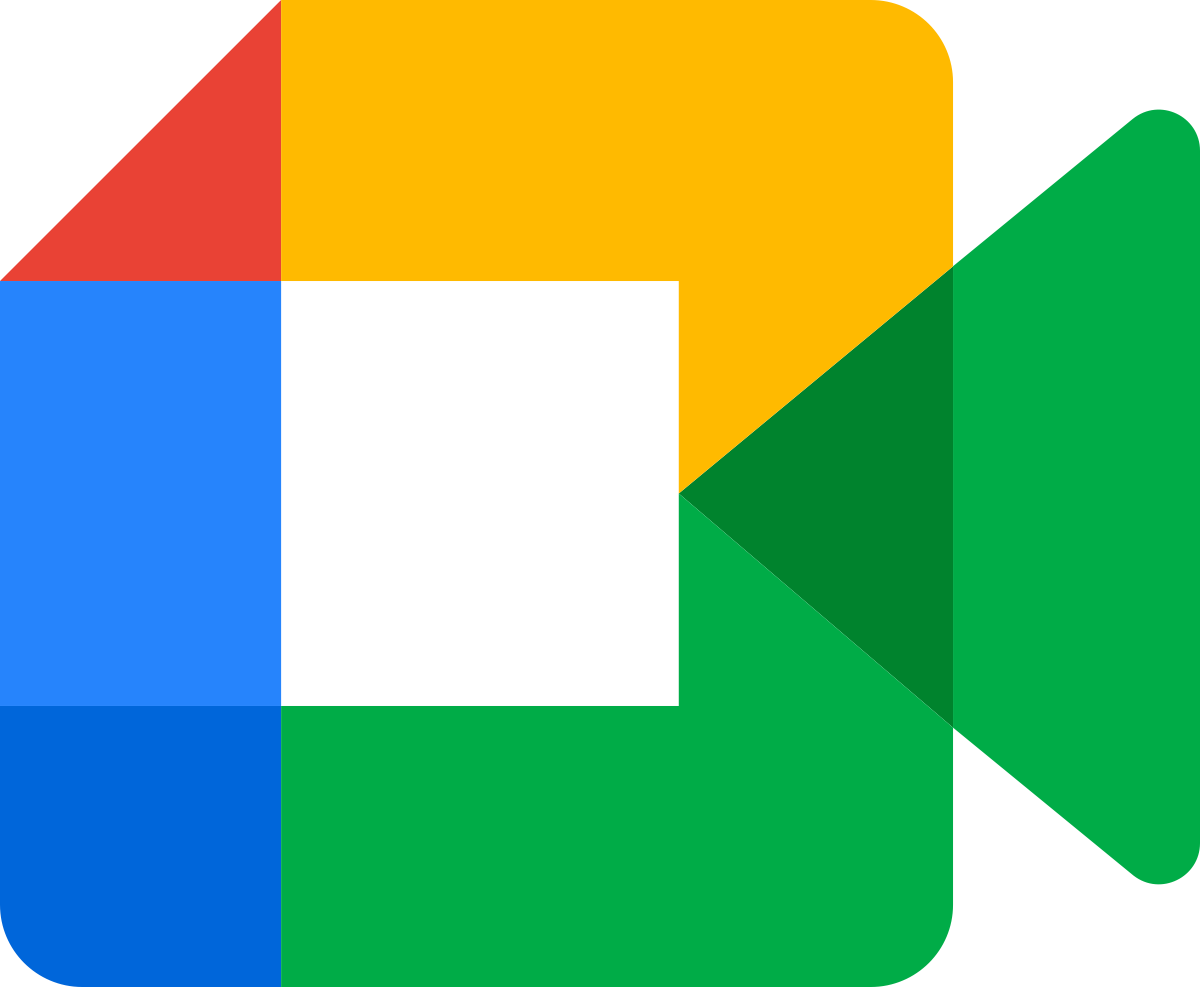 Logo Google Meet en formato vectorial gratis