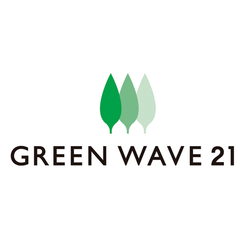Download vector logo green wave 21 EPS Free