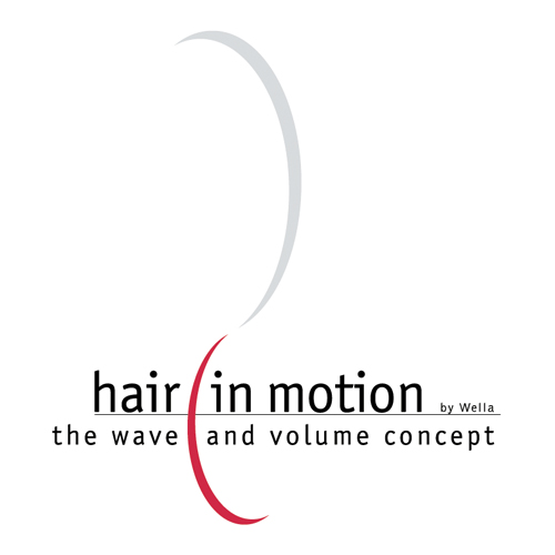 Download vector logo hair in motion EPS Free
