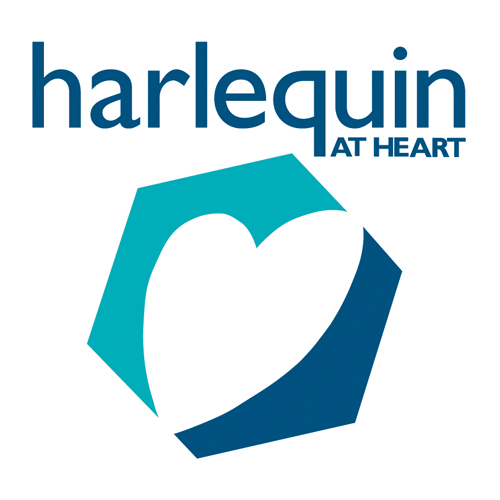 Download vector logo harlequin at heart Free