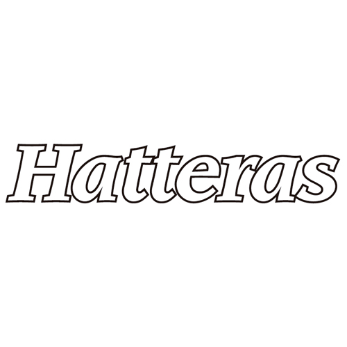 Download vector logo hatteras yachts Free