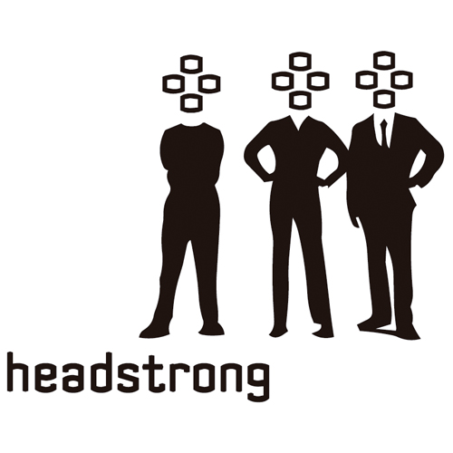 Download vector logo headstrong Free