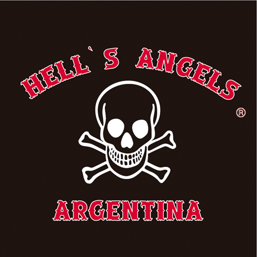 Download vector logo hell s angels argentina EPS Free