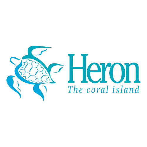 Download vector logo heron the coral island 74 Free