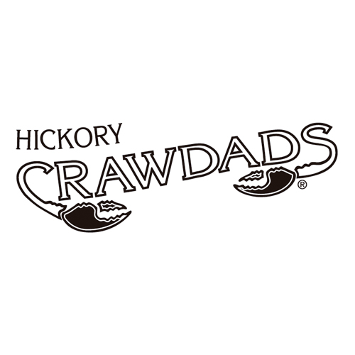 Download vector logo hickory crawdads Free