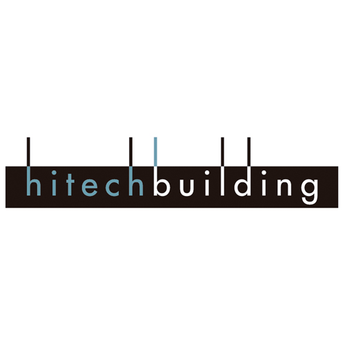 Download vector logo hitech building Free