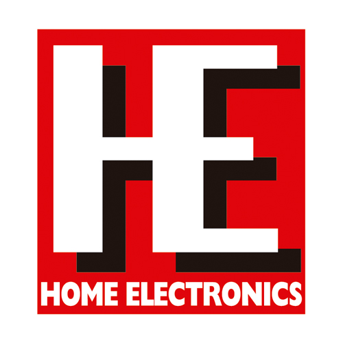 Download vector logo home electronics Free