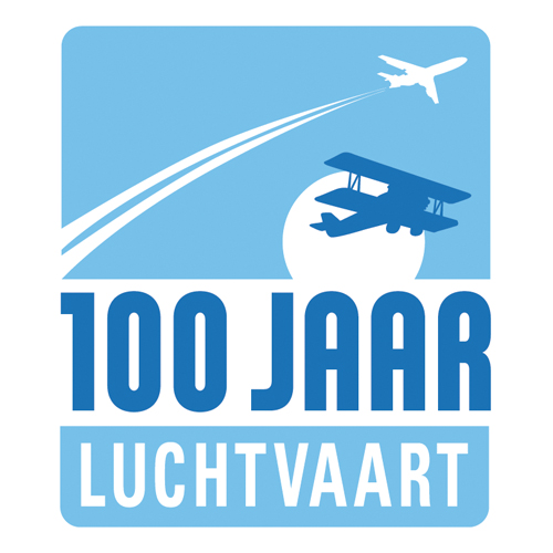 Download vector logo honderd jaar luchtvaart Free