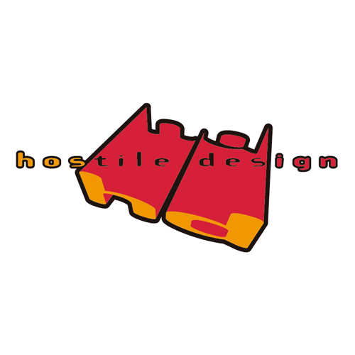 Download vector logo hostile design Free