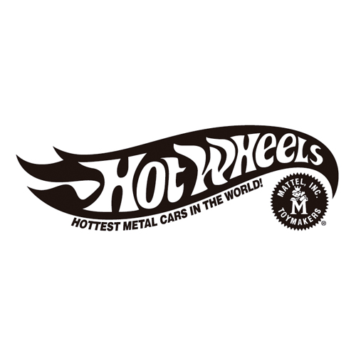 Download vector logo hot wheels 98 Free