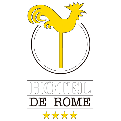 Download vector logo hotel de rome 104 Free