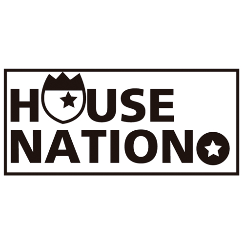 Download vector logo house nation Free