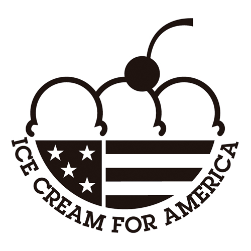 Download vector logo ice cream for america Free