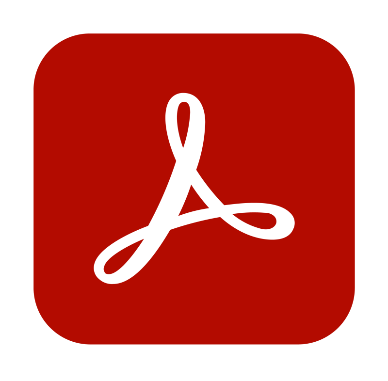 Icono Adobe Acrobat en PNG HD, alta calidad