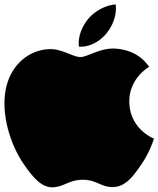 Logo Apple en formato vectorial
