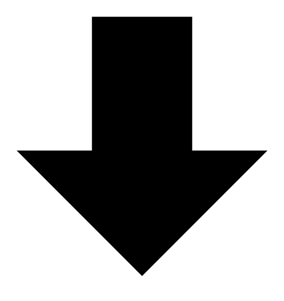Icon Arrow Down in PNG HD, high quality