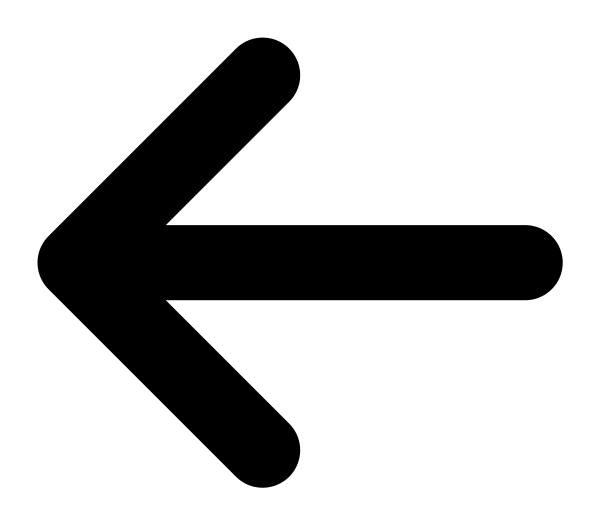 Icon Arrow Left in PNG HD, high quality