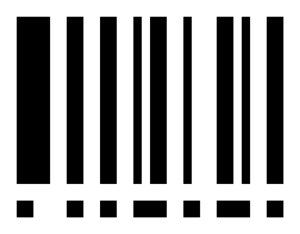 Barcode Icon in vector format