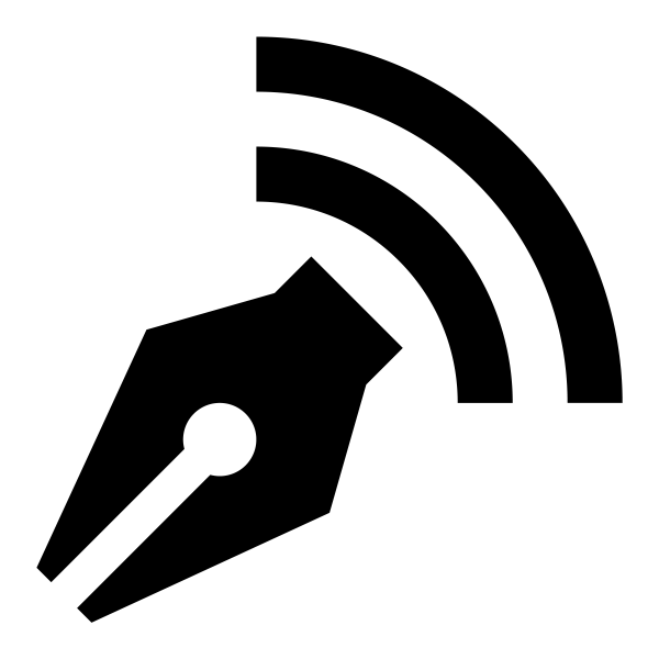 Icono Blog en formato vectorial