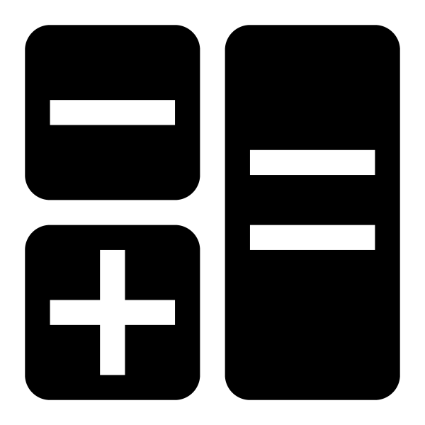 Icono Calculator en formato vectorial