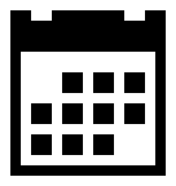 Icono Calendar en PNG HD, alta calidad