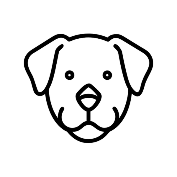 Icono Cara De Perro en PNG HD, alta calidad