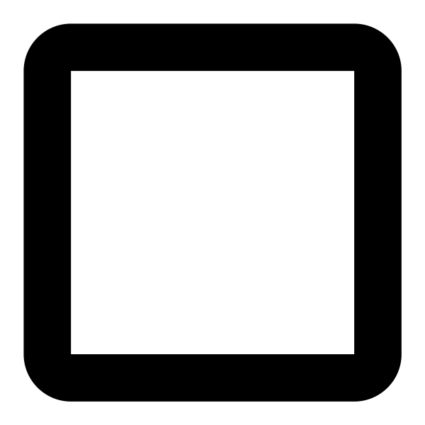 Icono Checkbox Unchecked en PNG HD, alta calidad