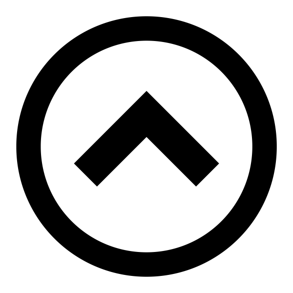 Icon Circle Up in PNG HD, high quality