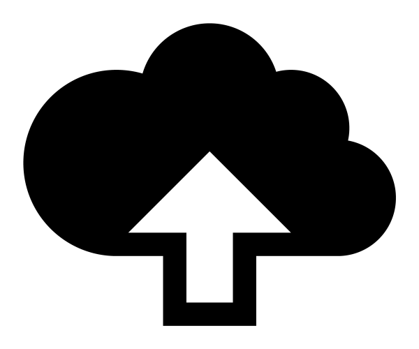 Icono Cloud Upload en PNG HD, alta calidad