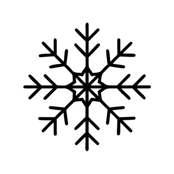 Icono Copo De Nieve en PNG HD, alta calidad
