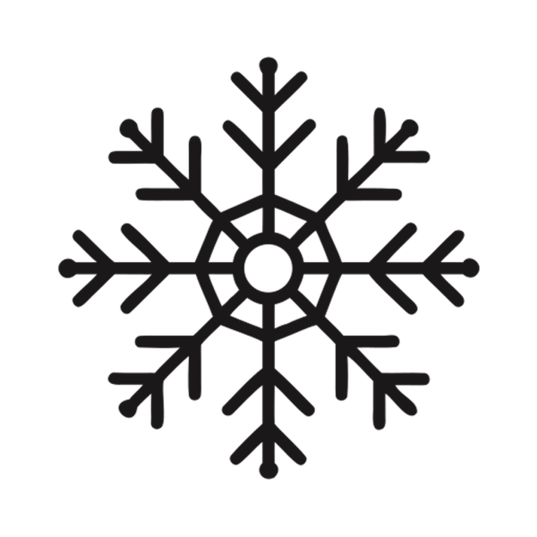 Icono Copo De Nieve en PNG HD, alta calidad