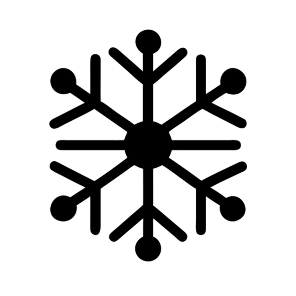 Icono Copo De Nieve en PNG HD, alta calidad