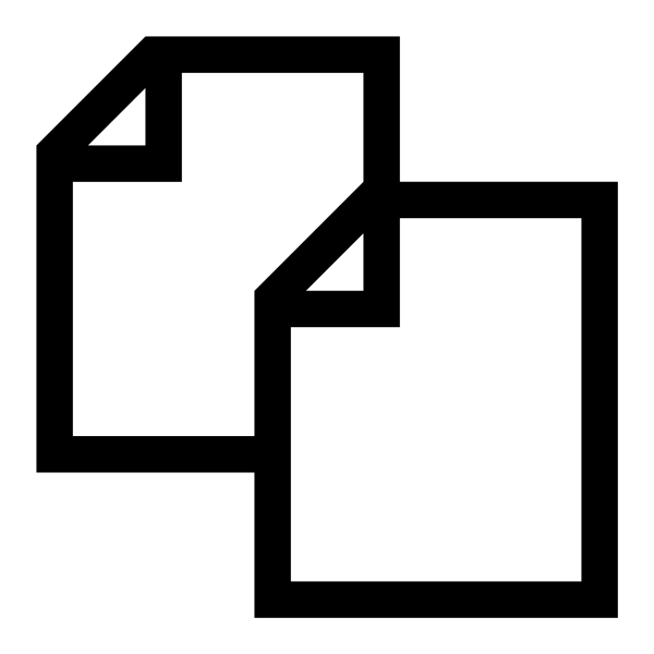 Icono Copy en formato vectorial