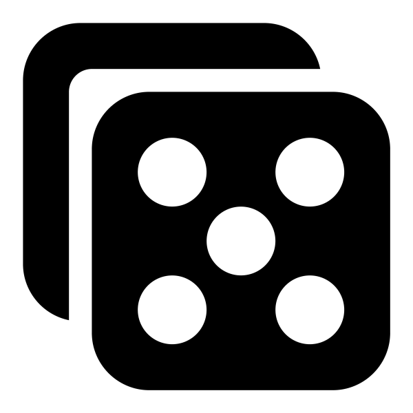Icono Dice en formato vectorial
