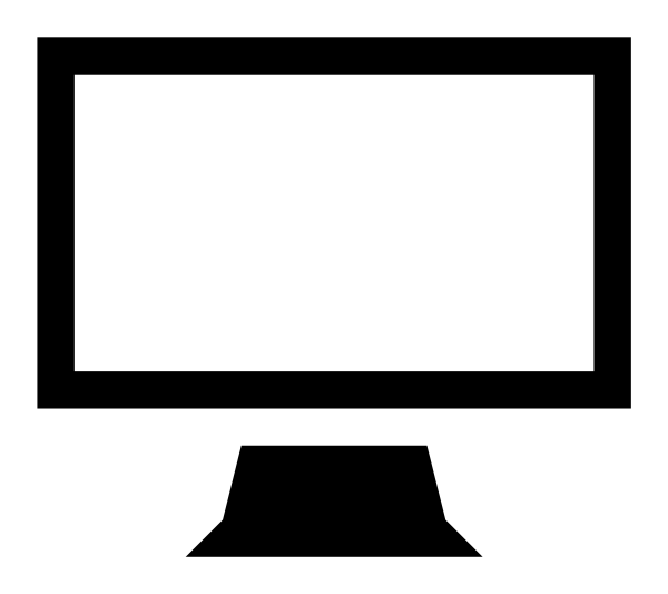 Icono Display en PNG HD, alta calidad