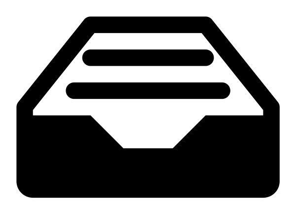 Icono Drawer en PNG HD, alta calidad