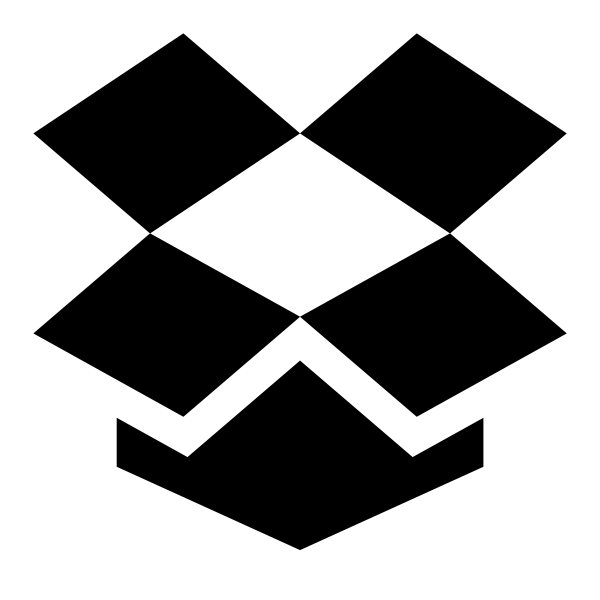 Dropbox Icon in vector format