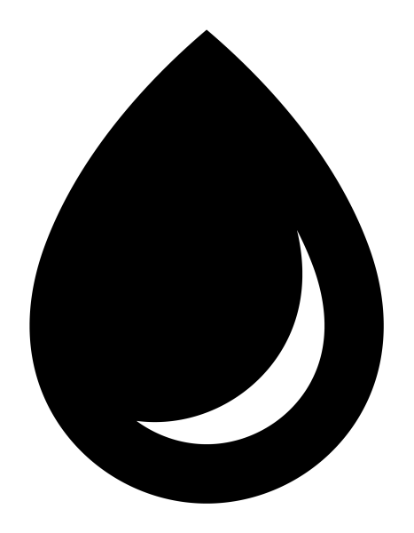 Droplet Icon in vector format