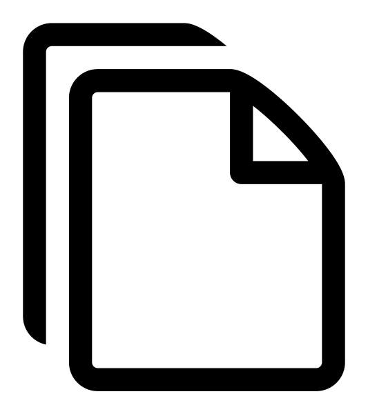 Files Empty Icon in vector format