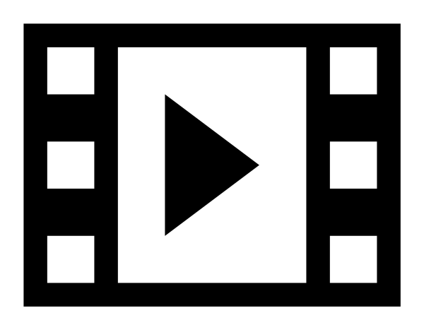 Film Icon in vector format