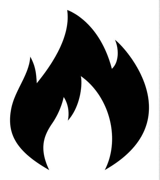 Fire Icon in vector format