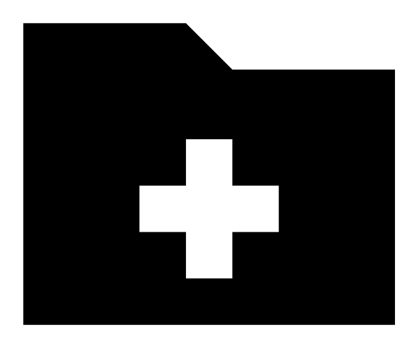 Icono Folder Plus en formato vectorial
