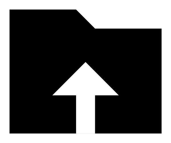 Icono Folder Upload en PNG HD, alta calidad