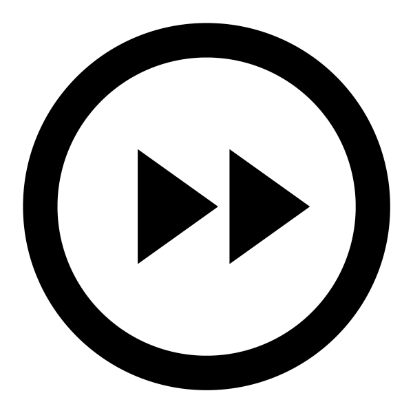 Icono Forward en formato vectorial